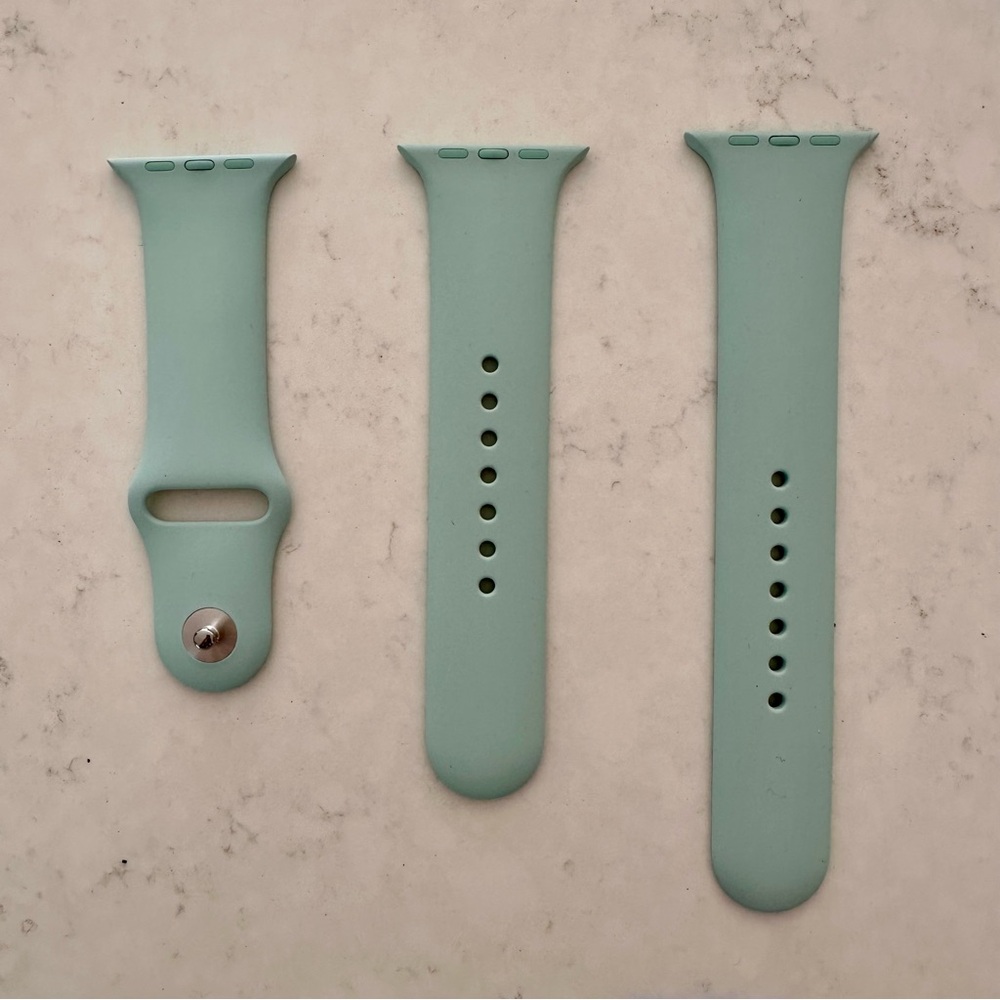 Mint Green Apple Watch Sports Band, 40mm